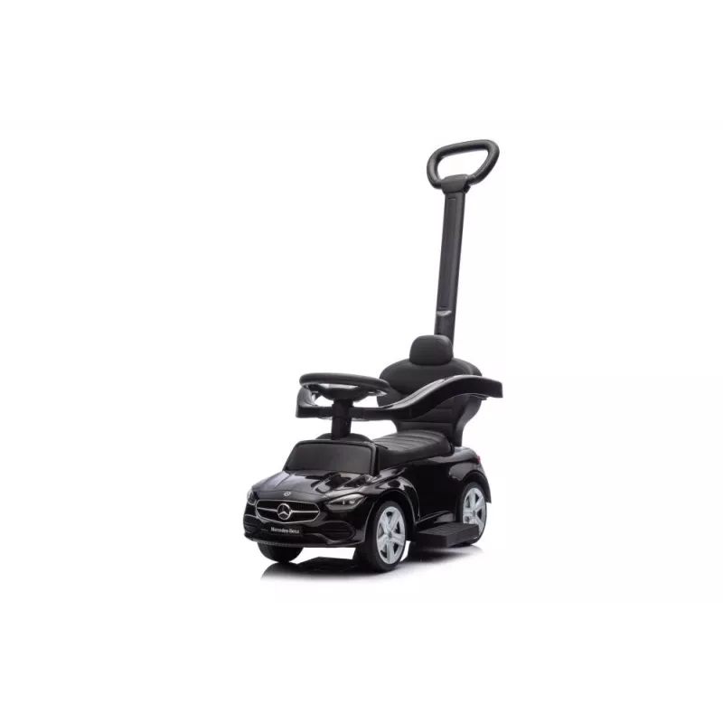 LEAN TOYS Ride-on with Pusher Mercedes 3in1 Black