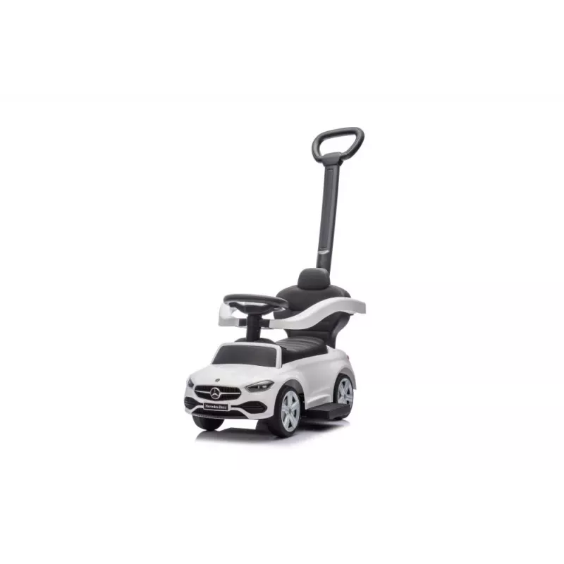 LEAN TOYS Ride-on with Pusher Mercedes 3in1 White
