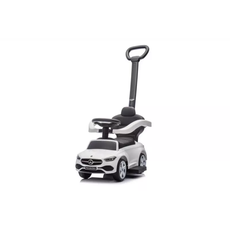 LEAN TOYS Ride-on with Pusher Mercedes 3in1 White