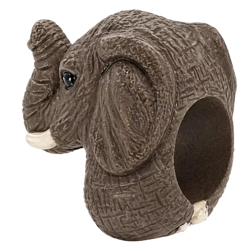 LEAN TOYS Ring on Hand Educational Animals Elephant