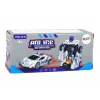 LEAN TOYS Robot Car Police White 2in1 Transformation