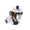 LEAN TOYS Robot Car Police White 2in1 Transformation