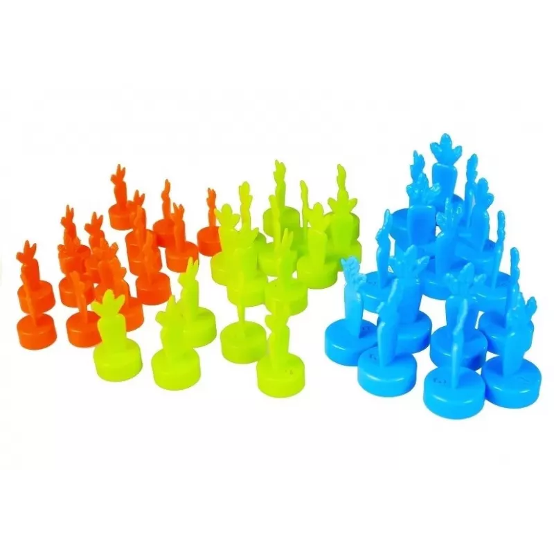 LEAN TOYS Running Carrots Arcade Trap Game