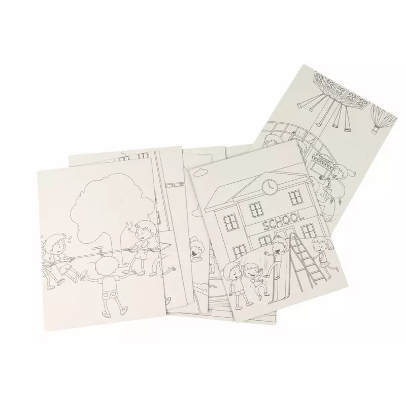 LEAN TOYS Scratch Coloring Book For Children School