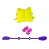 LEAN TOYS Set Doll Accessories Kayak Pink