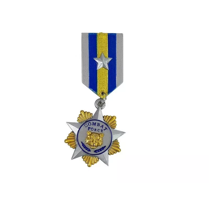 LEAN TOYS Set Military Pistol Rifle Knife Medal Sight