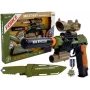 LEAN TOYS Set Military Pistol Rifle Knife Medal Sight