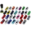 LEAN TOYS Set of Aluminum Spring Cars in a Box 30 Pieces Police Sports Cars