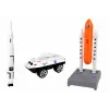 LEAN TOYS Set of Figures Space Truck Rocket 15 El.