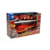 LEAN TOYS Set of Fire Brigade Vehicles Helicopter Motor Light Sounds