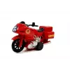 LEAN TOYS Set of Fire Brigade Vehicles Helicopter Motor Light Sounds