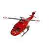 LEAN TOYS Set of Fire Brigade Vehicles Helicopter Motor Light Sounds
