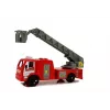 LEAN TOYS Set of Fire Brigade Vehicles Helicopter Motor Light Sounds