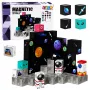 LEAN TOYS Set of Magnetic Blocks Cubes Pixels 3D Space 100 pcs