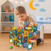 LEAN TOYS Set of Magnetic Construction Blocks Ball Track Colorful 98 pcs.