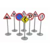 LEAN TOYS Set of Road Signs Lights Sounds 23 cm