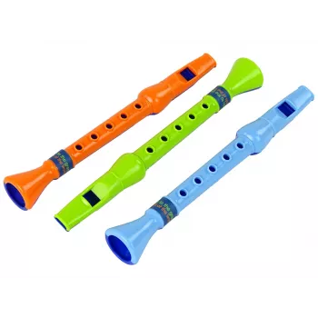 LEAN TOYS Set of Three Flutes for Children Animals