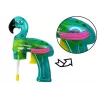 LEAN TOYS Soap Bubble Gun Flamingo Blue