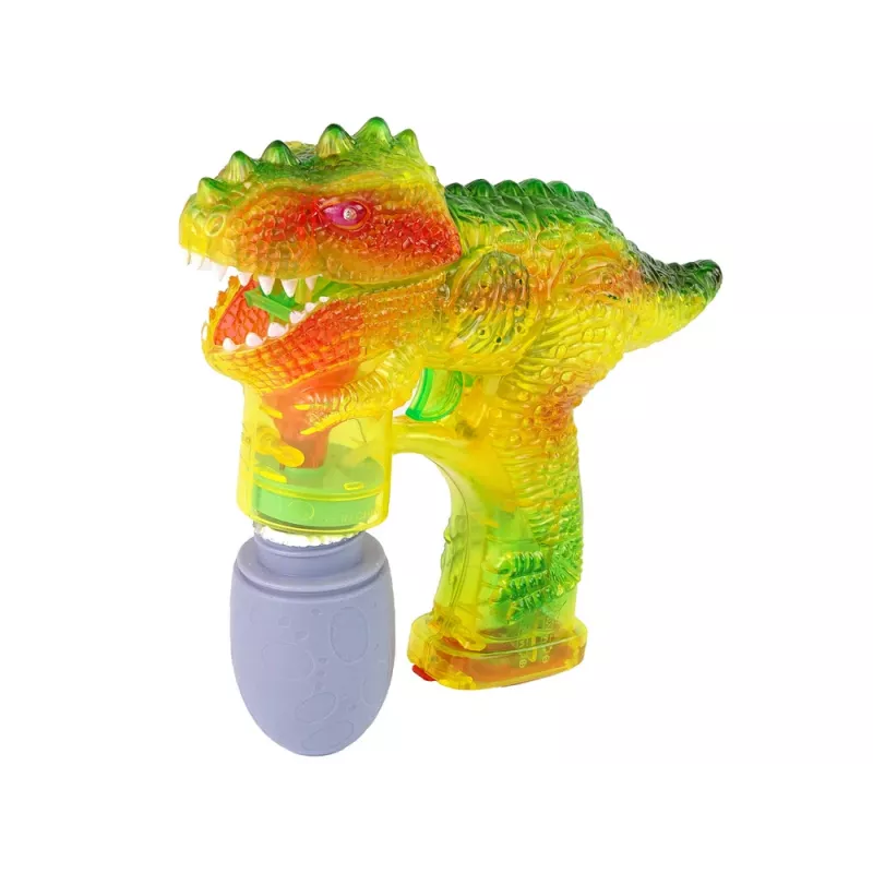 LEAN TOYS Soap Bubble Machine Dinosaur 1x Egg