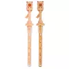 LEAN TOYS Soap Bubbles Large Extendable Wand Capybara 49.5 cm 100 ml