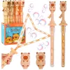 LEAN TOYS Soap Bubbles Large Extendable Wand Capybara 49.5 cm 100 ml