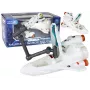 LEAN TOYS Space Mission Cosmos 4 Elements Playset – Rocket, Astronaut, Rover & Flag (4 Pieces, Ages 3+)