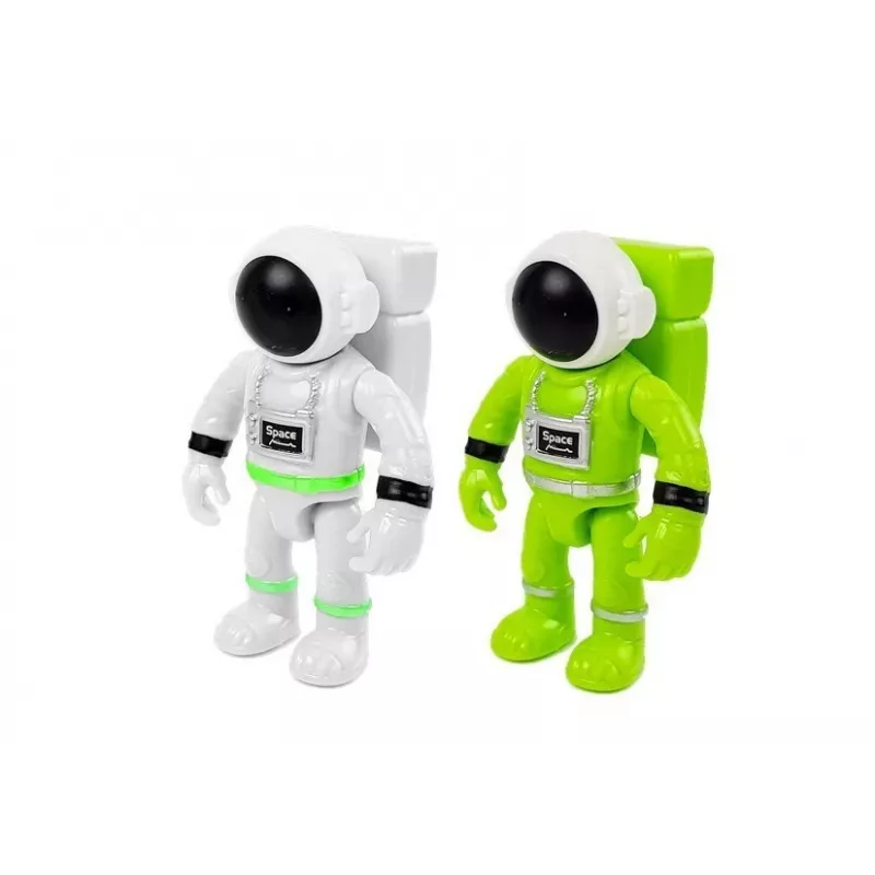 LEAN TOYS Space Rocket Astronom Cosmos Light & Sound – Electronic Toy Rocket with Astronaut Figure, Battery-Powered, 3+ Years