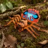LEAN TOYS Spider Tarantula Rubber Figure Stretchable Realistic 12 cm