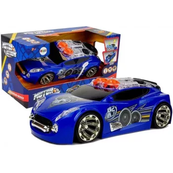 LEAN TOYS Sports Auto DJ with Roof Speakers, Music, Lights