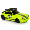 LEAN TOYS Sports Car 1:18 Green Spare Wheel Pilot