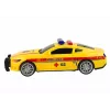 LEAN TOYS Sports Car Ambulance Lights Sound Yellow