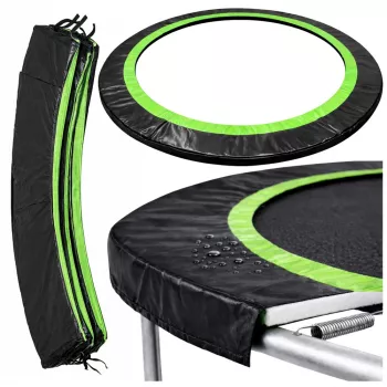LEAN TOYS Spring Cover for 12ft Trampoline LEAN SPORT PRO – UV-Resistant PVC, Blue