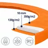 LEAN TOYS Spring Cover for 14ft Trampoline LEAN SPORT BEST - Blue Safety Pad