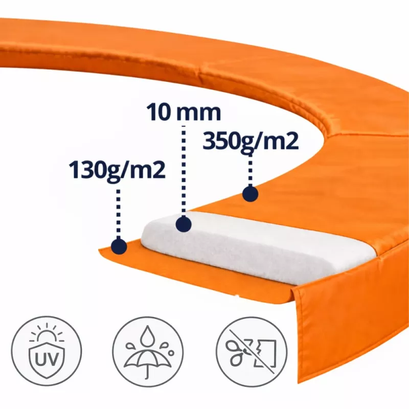 LEAN TOYS Spring Cover for Trampoline 12ft LEAN SPORT BEST