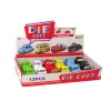 LEAN TOYS Spring Spring With Friction Drive Beetle Passenger Car 6 Colors