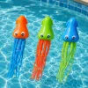 LEAN TOYS Squid Jellyfish Diving Toys For Children's Pool Bath 3pcs