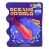 LEAN TOYS Squid Rubber Figurine Stretchable Realistic Sea Animal 14 cm