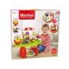 LEAN TOYS Supermarket Set Shop Basket Scale Groceries