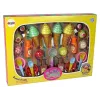 LEAN TOYS Sweet Treats Set Ice Cream Cupcakes Sauces Spoons