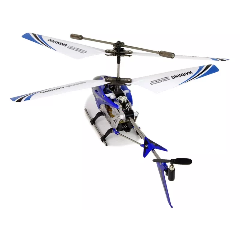 LEAN TOYS SYMA S107G RC Helicopter with Remote Control and Rechargeable Battery - Blue