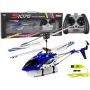 LEAN TOYS SYMA S107G RC Helicopter with Remote Control and Rechargeable Battery - Blue