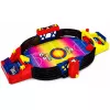 LEAN TOYS Tabletop Arcade Football Game for 2 Players Board – Compact Foosball with 18 Players, Steel Rods & Scoreboard