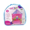 LEAN TOYS Tent Palace Castle Princess Base For Kids Pink