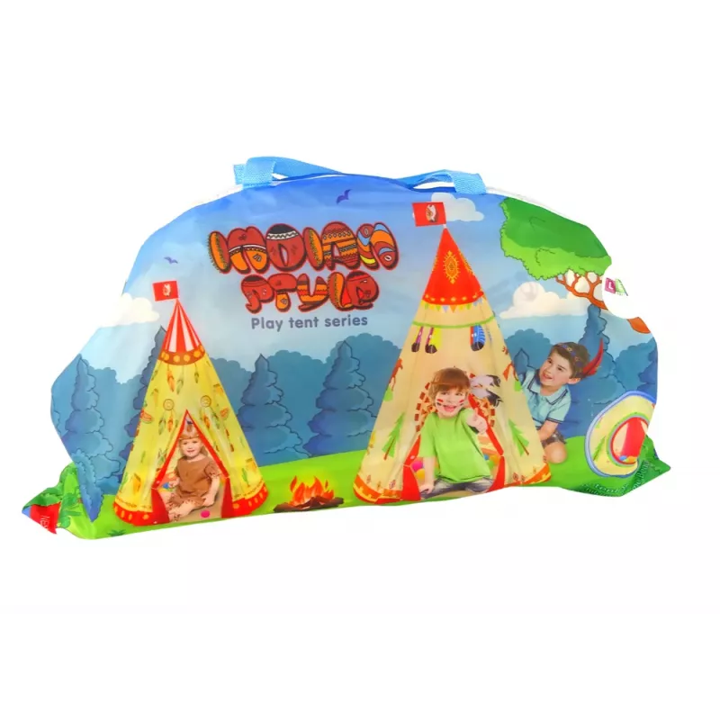 LEAN TOYS Tipi Tent For Kids Garden