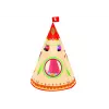 LEAN TOYS Tipi Tent For Kids Garden