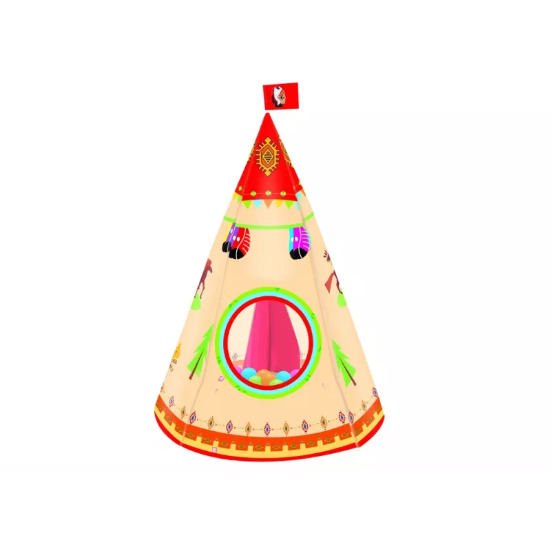 LEAN TOYS Tipi Tent For Kids Garden