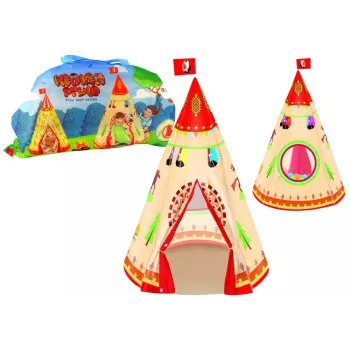 LEAN TOYS Tipi Tent For Kids Garden