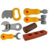 LEAN TOYS Tool Set Backpack Workshop Orange and Grey
