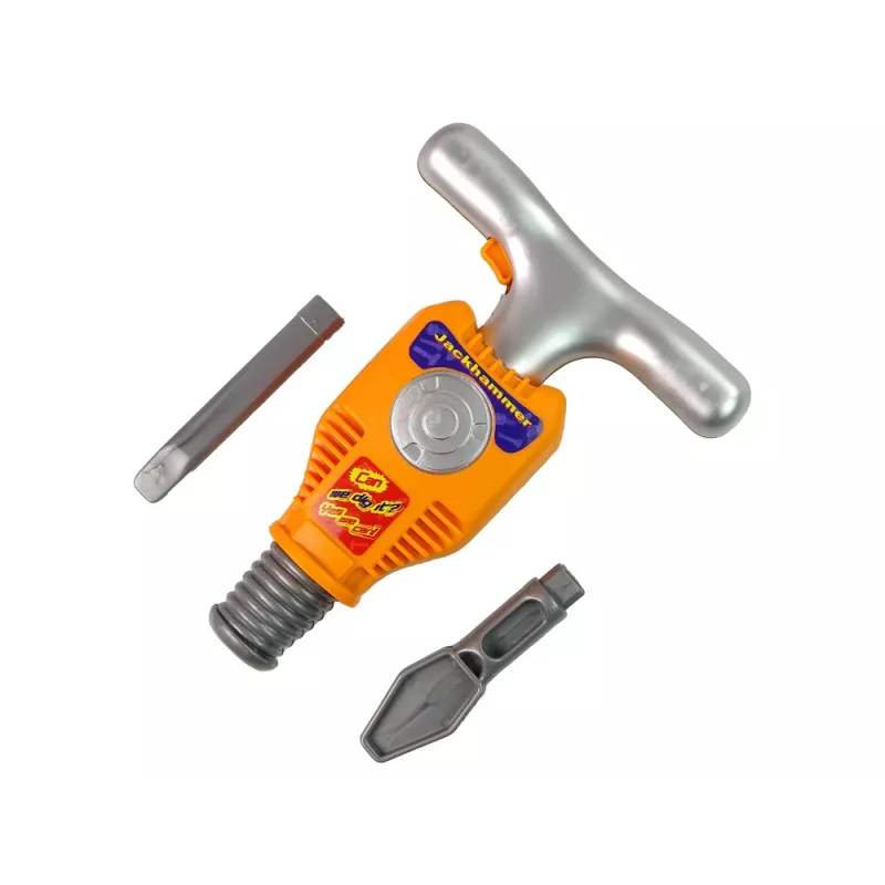 LEAN TOYS Tool Set for a Little Builder Jackhammer