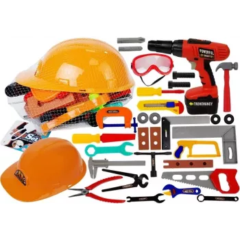 LEAN TOYS Tool Set for Little Tinkerer 37 items